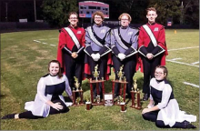 Many Tiger Band earns top honors at Parkway Marching Contest