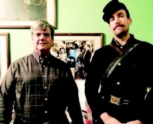 Many’s Mayor Ken Freeman and Interpretive Ranger Michael Mumaugh from Mansfield State Historic Site talk about the events during the Civil War that were the basis for the plot of The Horse Soldiers movie.