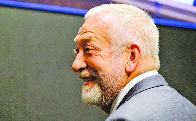 Rep. Jack McFarland makes sure every House member gets to weigh in on the state budget. (Cross Harris/LSU Manship School News Service)