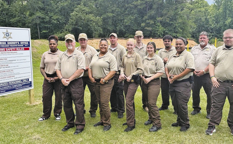 Completing the training were Deputies Brett M Basco, Weston L Birdwell, Ideshia J Crawford, Collin T Durr, Chasity E Greene, Ricky L Hall, Gabriel M Hardy, Melliody L Hollins, Laten L Phillips, Royce A Rodgers, Jacob W Sepulvado, Kristian N Welch, and Matt Campbell.