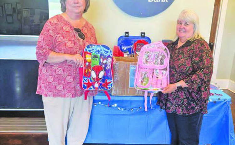 BOM Bank was proud to donate backpacks to the Pendleton Assembly of God Back to School Bash! We’re excited to help local students start the new school year feeling prepared, confident, and ready to learn. A big thank-you to everyone helping make this event a special one for local families. BOM is proud to support our communities and the students who make them stronger! Pictured left to right: Donna Hensley and BOM’s Twyla Lovelady.