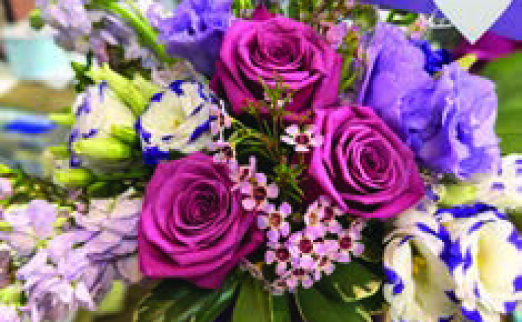 A recent floral design created just for Valentines Day.
