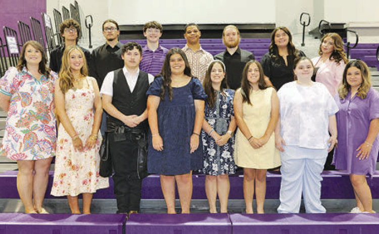 Sabine Parish recently had an amazing showing at 4-H University. On the bottom row from left are Julia Campbell, Lexie Jones, Gabriel Meshell, Layla Carnline, McKinnon Montgomery, McClay Montgomery, Chyanne Wallace, and Mya Ferguson. Appearing on the top row are Ian Woodruff, Hank Garcie, Gus Harwell, Caleb Corley, Zander Hobbs, Karsyn Brandon, and Kynzlee Dowdy.