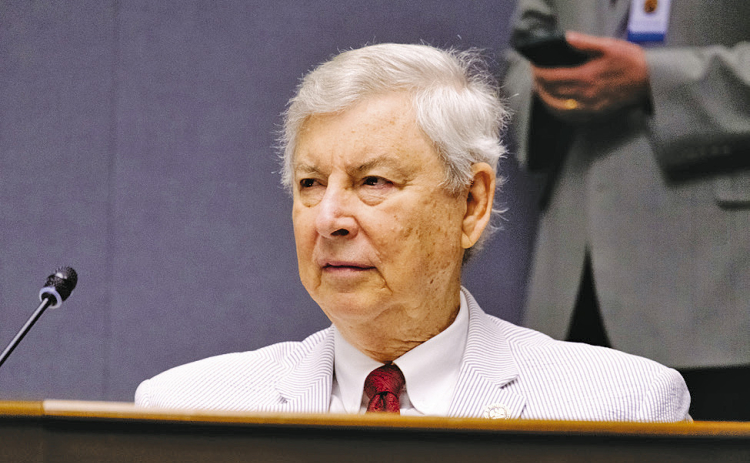 Rep. Larry Bagley proposed replaced inspection stickers with a QR code (Photo courtesy Cross Harris/LSU Manship School News Service)